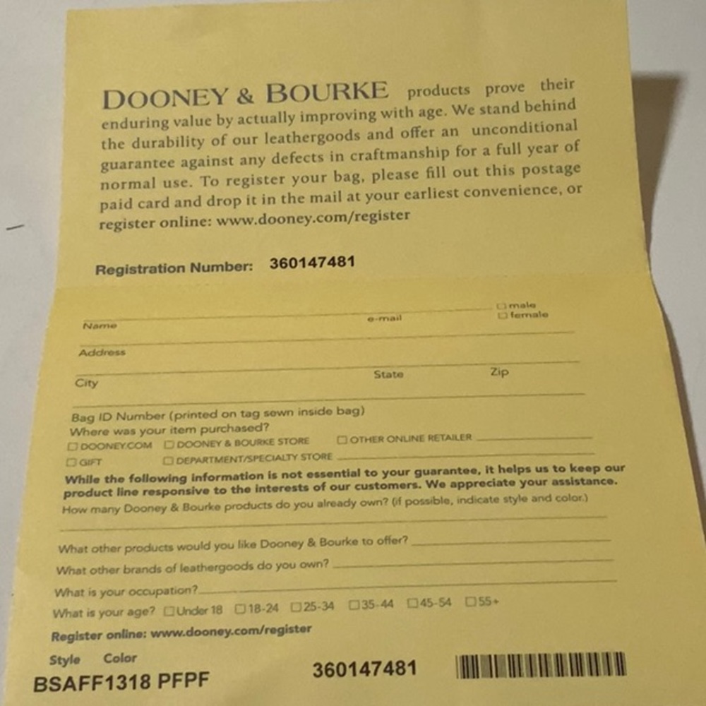 BOONEY & BOURKE CAMERA BAG - Picture 5 of 8